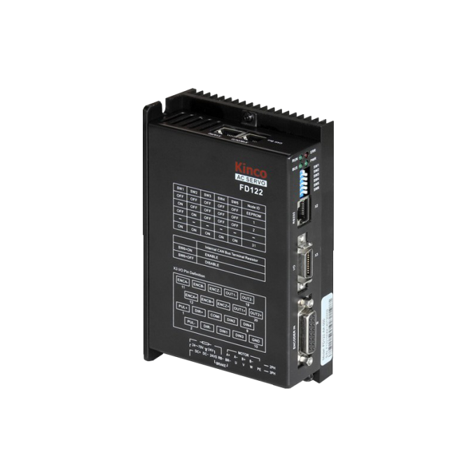 Сервопривод (два драйвера в одном) KINCO серии FD4 для логистических роботов и тележек AGV KINCO 0,9 20 А FD134S-LB-000-D2